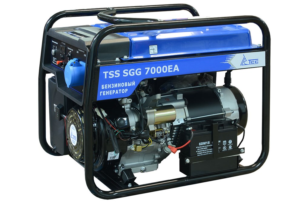 Фото 2 - Бензогенератор TSS SGG 7000EA.