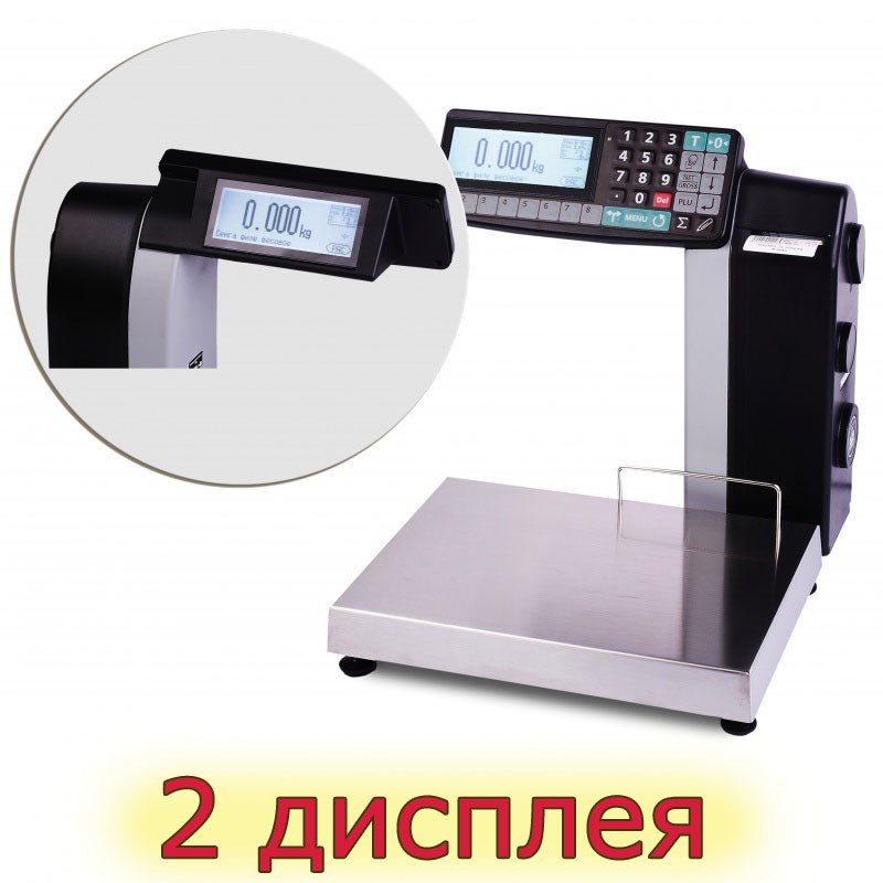 Фото 19 - Весы с печатью этикеток MK-6.2-R2P10-1 (с подмотчиком).