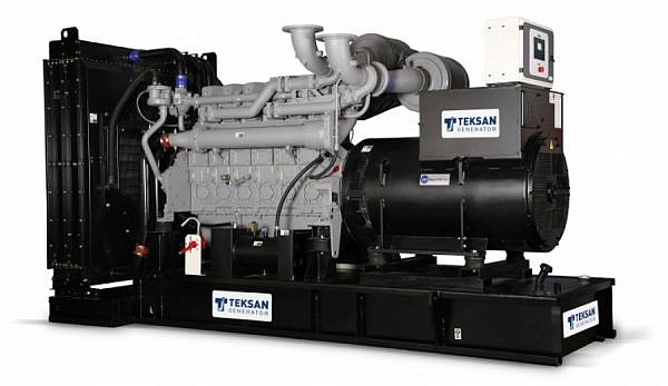 TJ1650MS5L дизельный генератор Teksan 1200 кВт Открытая на двигателе MITSUBISHI / S12R PTAA2