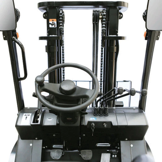 Фото 26 - Погрузчик вилочный бензиновый EP Equipment CPQD30T8 OPTIMAL SERIES (Nissan, 3F480, SS, ST, ГБО, кабина с отопителем).